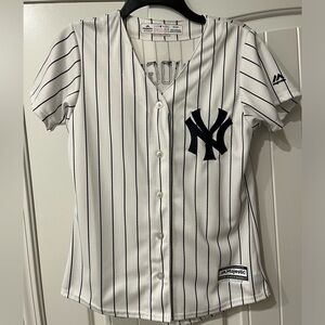Women’s New York Yankees Majestic Jersey size small 99 Aaron Judge